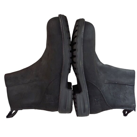 Timberland PRO Hightower Women's Black Leather Chelsea Bootie Boot 9.5 - Picture 7 of 11